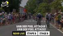 Van der Poel attacks! - Stage 8 - Tour de France 2023