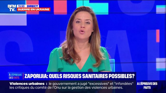 Centrale nucléaire de Zaporijia: des risques comparables à Tchernobyl ? La vérif de Céline Pitelet