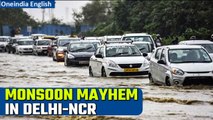 Delhi rains: Waterlogging in parts Delhi-NCR after fresh spell of rain | Oneindia News