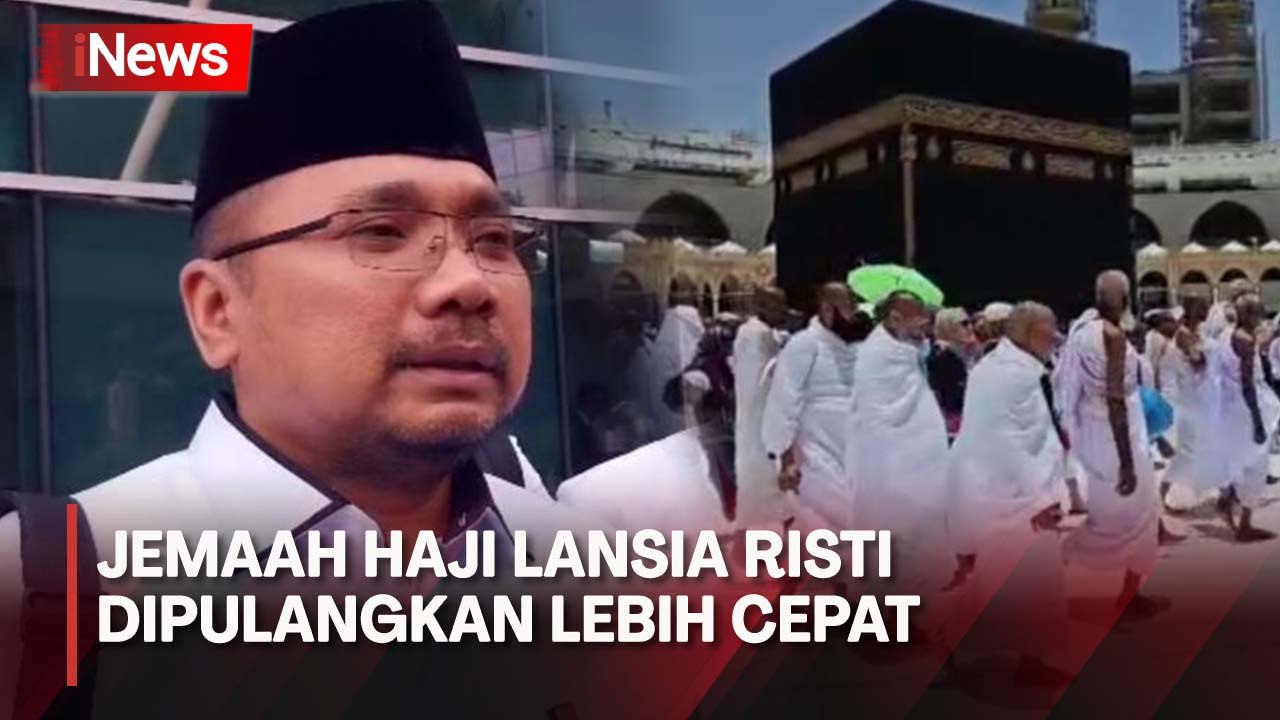 Cuaca Ekstrim, Menag Minta Jemaah Haji Lansia Risti Tanazul Lebih Awal dari Arab Saudi