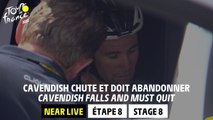 Cavendish falls and must quit - Stage 8 - Tour de France 2023