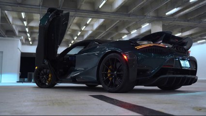 Mclaren 765LT Night Drive Miami Miles 4K