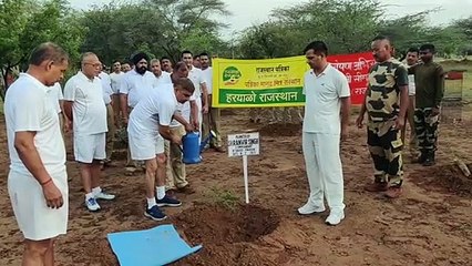 watch video : सीमा सुरक्षा बल बॉर्डर व सीमा चौकियों पर लगाएगी 25 हजार पौधे