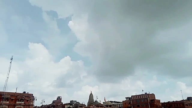 Watch Video- नजर आए मौसम के कई रंग, कहीं हुई बूंदाबांदी तो कहीं खिली धूप