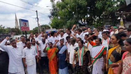 राहुल गांधी की यचिका खारिज,  कांग्रेस ने किया विरोध प्रदर्शन