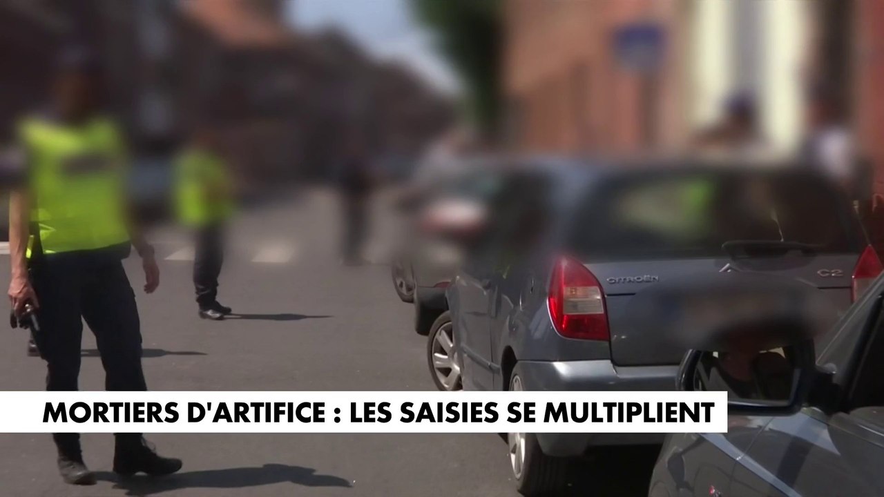 Mortiers d'artifice : les saisies se multiplient