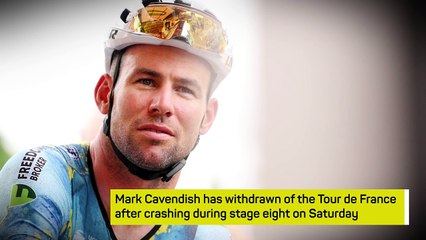 Breaking News - Cavendish abandons Tour de France after crash