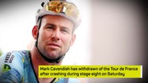 Breaking News - Cavendish abandons Tour de France after crash