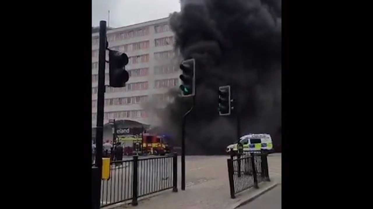 Fire in Forest Gate