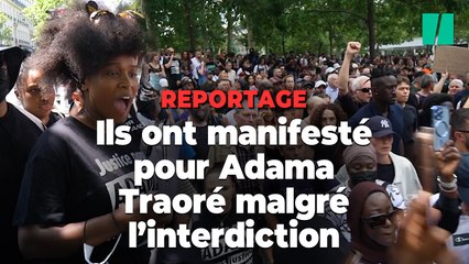 Download Video: Adama Traoré : malgré l’interdiction de la marche, ces manifestants disent pourquoi ils lui ont rendu hommage