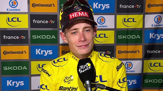 Tour de France 2023 - Jonas Vingegaard : Le Puy-de-Dôme? I recognized it before the Dauphiné, for sure it will be an important moment of this Tour for the general classification