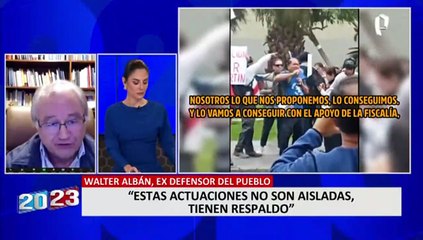 Walter Albán: "La política peruana ha llegado a un punto de degradación"