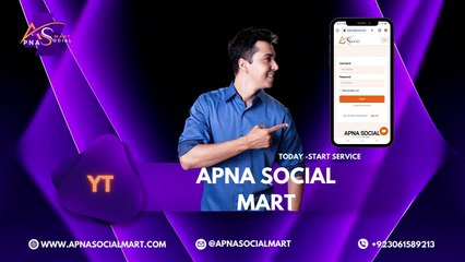 "Boost Your YouTube Channel's Watch Time with Apna Social Mart's Ultimate Watch Time Service!"