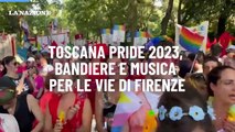 Toscana Pride 2023, bandiere e musica per le vie di Firenze