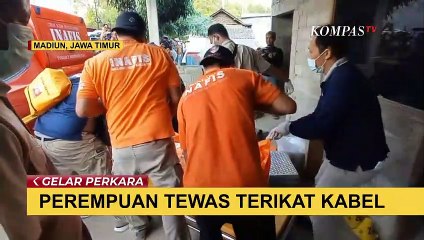 Wanita Tewas Terikat Kabel di Madiun, Tim Forensik Temukan Luka Benda Tumpul di Bagian Kepala!