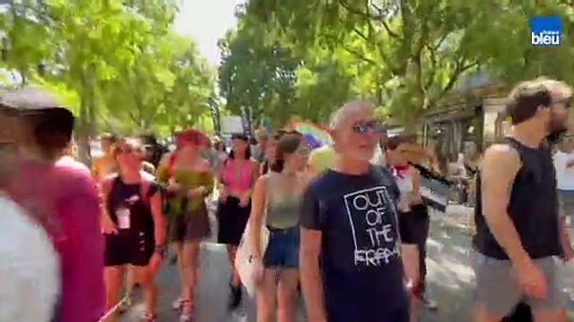 Marche des fiertés 2023 Nîmes (Gard).