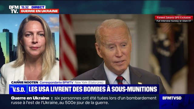 Guerre en Ukraine: les raisons qui ont poussé les États-Unis à fournir des armes à sous-munitions à Kiev