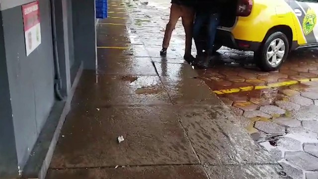 Pai e filho são detidos por ameaça no Bairro Cascavel Velho