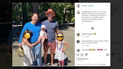 Meta CEO'su Mark Zuckerbeg, Instagram'da paylaştığı fotoğrafta çocuklarının yüzünü emoji ile gizledi: Tam bir iki yüzlülük