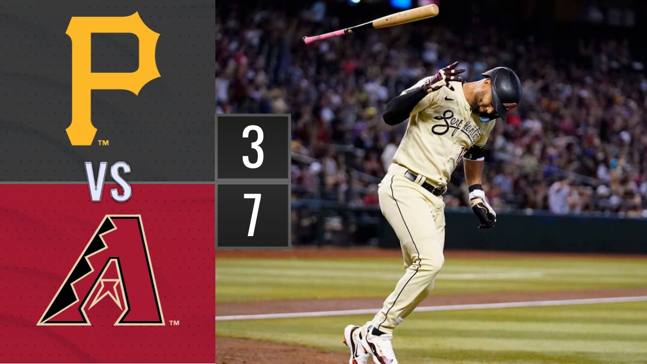 Resumen Piratas de Pittsburgh vs Diamondbacks de Arizona | MLB 07-07-2023
