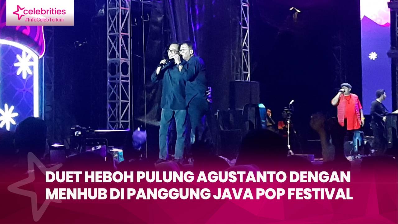 Duet Heboh Pulung Agustanto dengan Menhub di Panggung Java Pop Festival