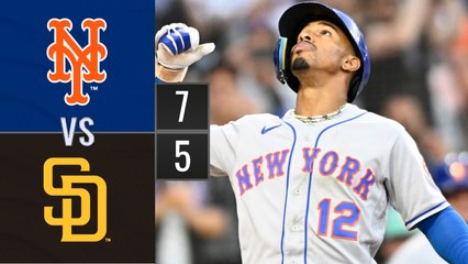 Resumen Mets de New York vs Padres San Diego