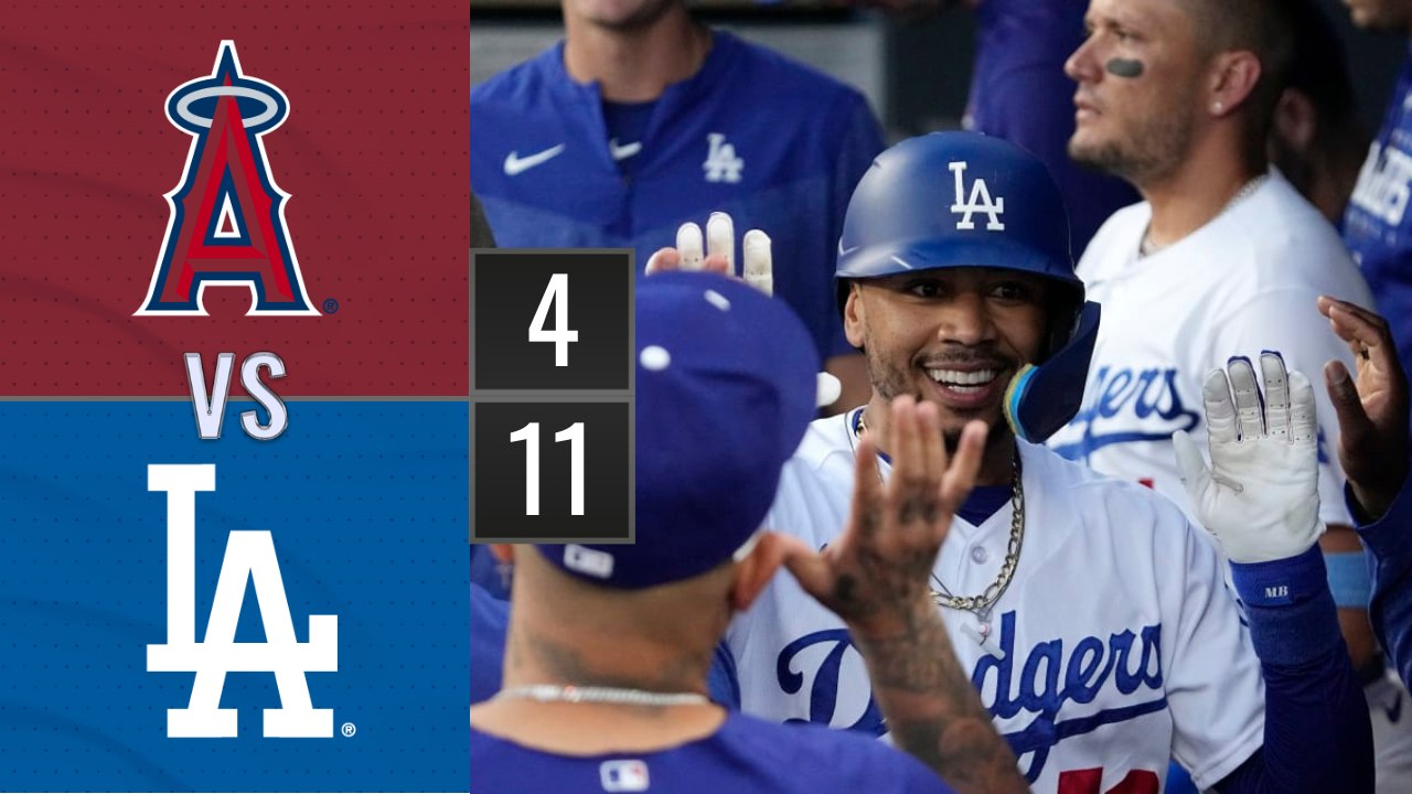 Resumen Angelinos de Los Ángeles vs Dodgers de Los Ángeles | MLB 07-07-2023