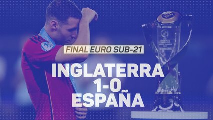 Inglaterra derrota a España en la final de la Euro Sub-21