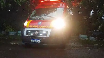 Homem fica ferido ao sofrer queda em residência no Bairro Morumbi