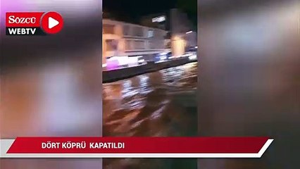 Ordu’da köprüler kapatıldı
