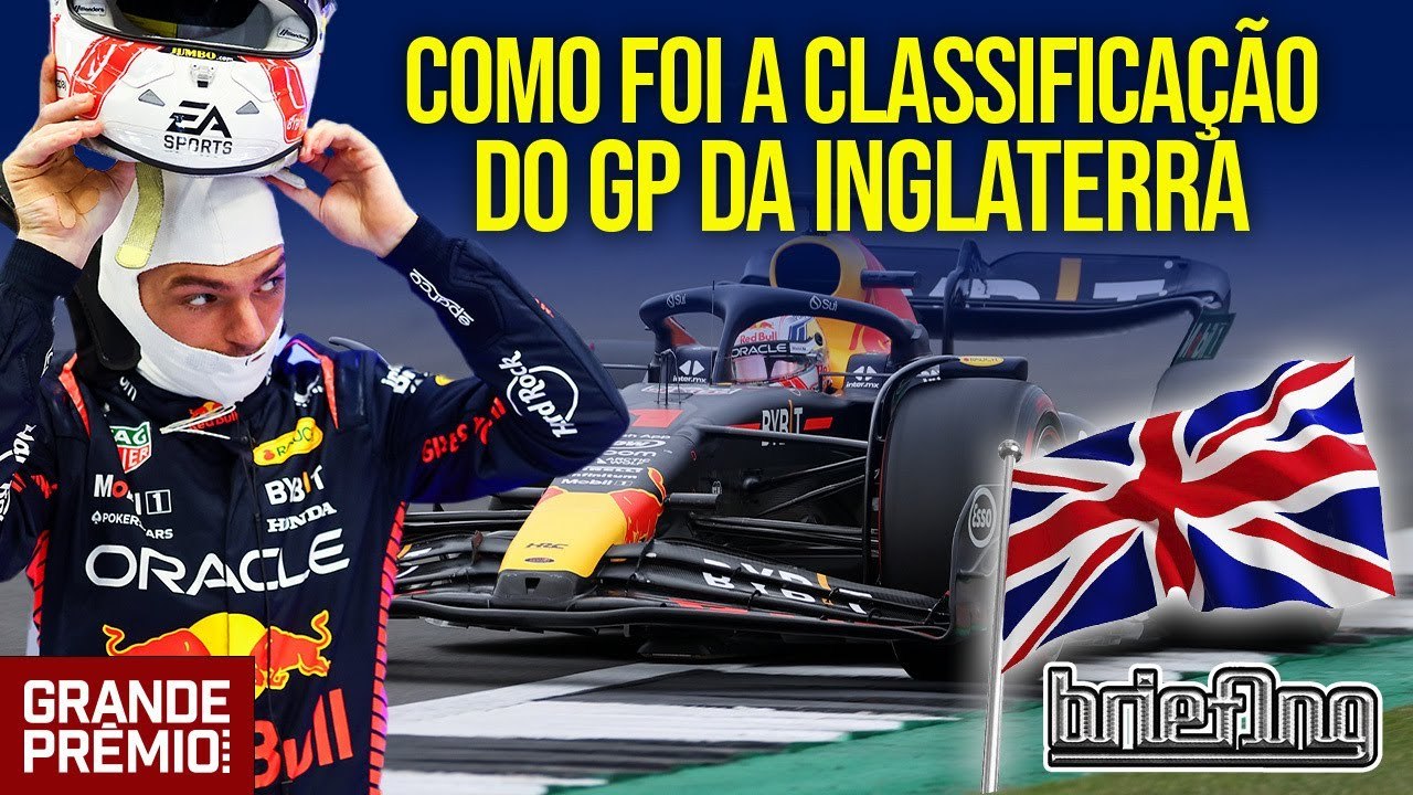 VERSTAPPEN POLE, NORRIS e PIASTRI surpreendem. Grid de largada F1 2023 Inglaterra | Briefing