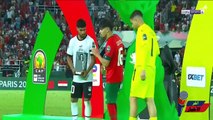 لحظة تتويج المنتخب المغربي بكأس أمم افريقيا تحت 23 سنة