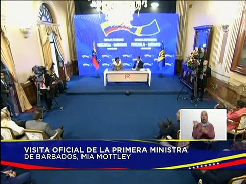 Venezuela y Barbados reafirman lazos de solidaridad con firma de acuerdos