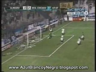 Almagro Chicago gol de Cayeta