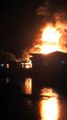 Api Luluh Lantakkan Dua Bedakan di Rawasari Banjarmasin, Puluhan Jiwa Kehilangan Tempat Berteduh