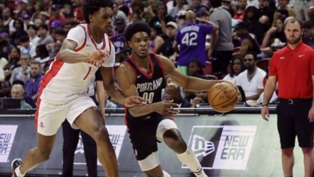 Scoot Henderson and Amen Thompson Injured in Debuts While Jabari Smith Jr. Sinks Blazers With Buzzer