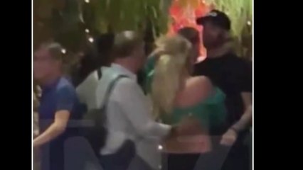 Moment Britney Spears Slapped By NBA Star Victor Wembanyama's Security Guard screaming ‘F–K You All’
