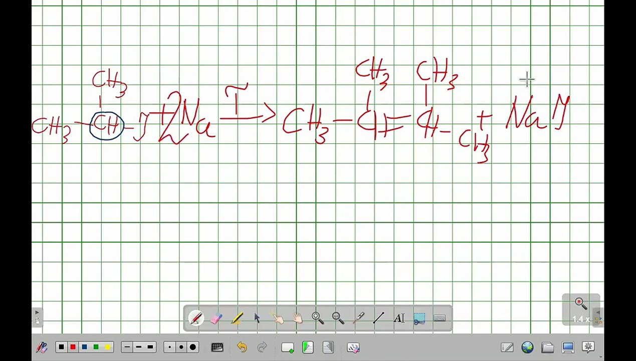 ZADANIE 23 I 24 CKE 2021 MAJ SYNTEZA WURTZA #chemia #chemistry