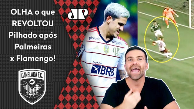 NÃO DÁ! ISSO AÍ É BRINCADEIRA, cara! OLHA o que REVOLTOU Pilhado após Palmeiras 1 x 1 Flamengo!