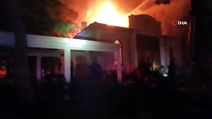 Incendie dans le restaurant historique du palais de Topkapi
