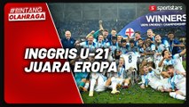 Menang Dramatis atas Spanyol, Inggris Juara Piala Eropa U-21