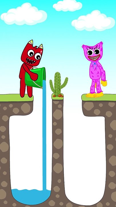 Kissy Missy tried to fool Banban but couldn't _ Funny Animation  #shorts #animation