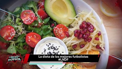 La dieta de los mejores jugadores de fútbol