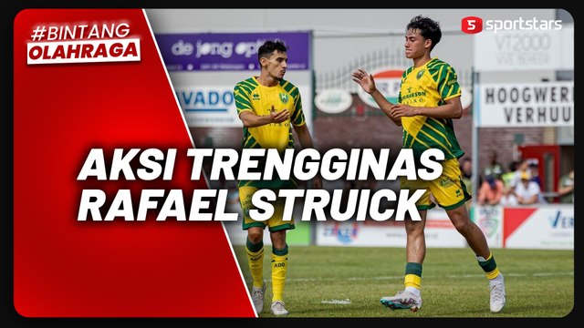 Aksi Rafael Struick Cetak Gol untuk ADO Den Haag Saat Gasak Velo di Pramusim
