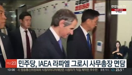 민주당, IAEA 라파엘 그로시 사무총장 면담