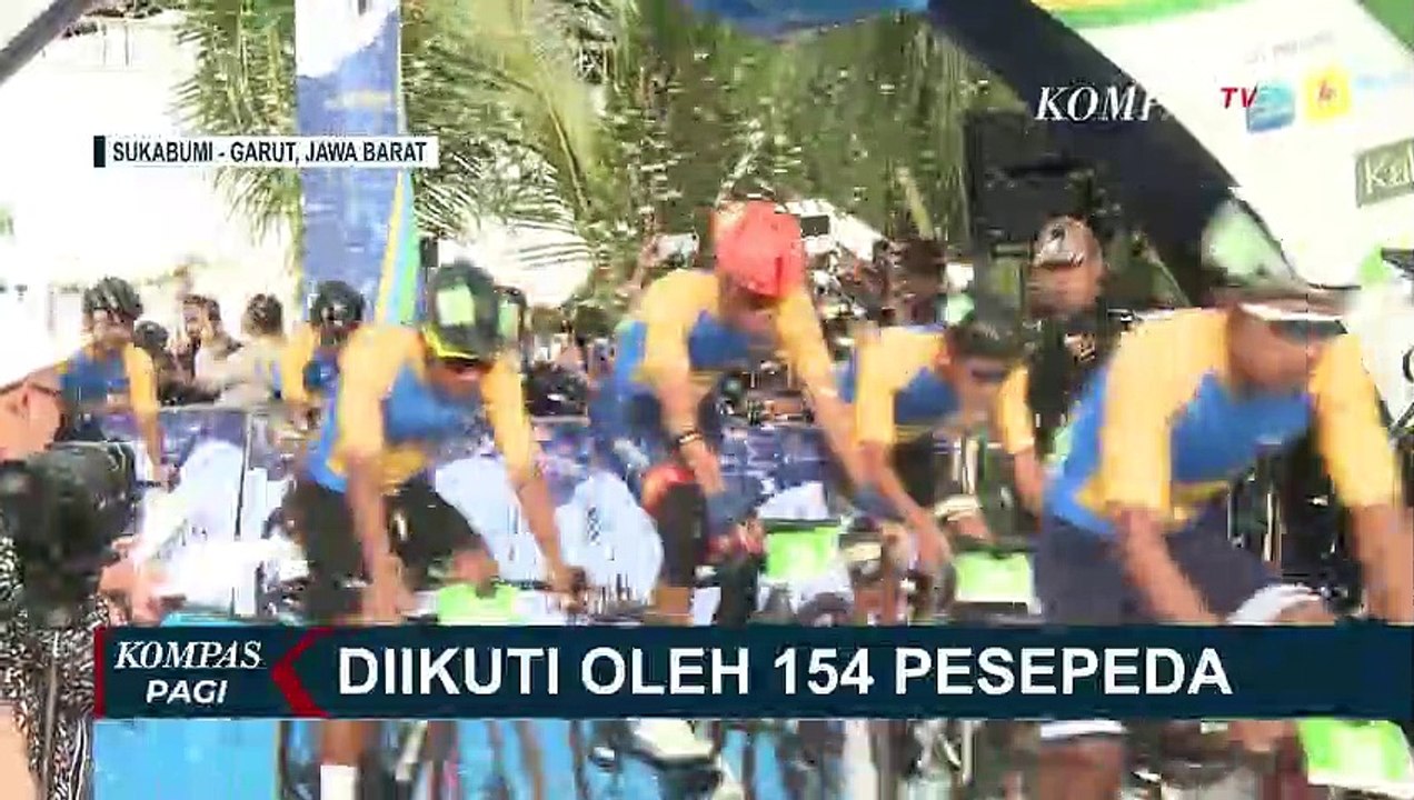 Etape Pertama Cycling de Jabar Selesai di Rancabuaya, Peserta Siap Lanjutkan Etape Kedua!