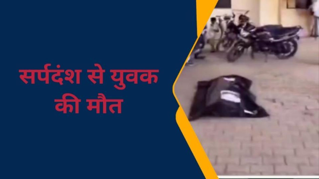 चंदौली: युवक की सर्पदंश से हुई मौत, परिजनों में मातम