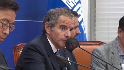 野 만난 IAEA 총장 "우려 이해...보고서 결론, 국제기준 부합" / YTN