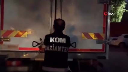 Gaziantep'te 14 ton etil alkol ele geçirildi