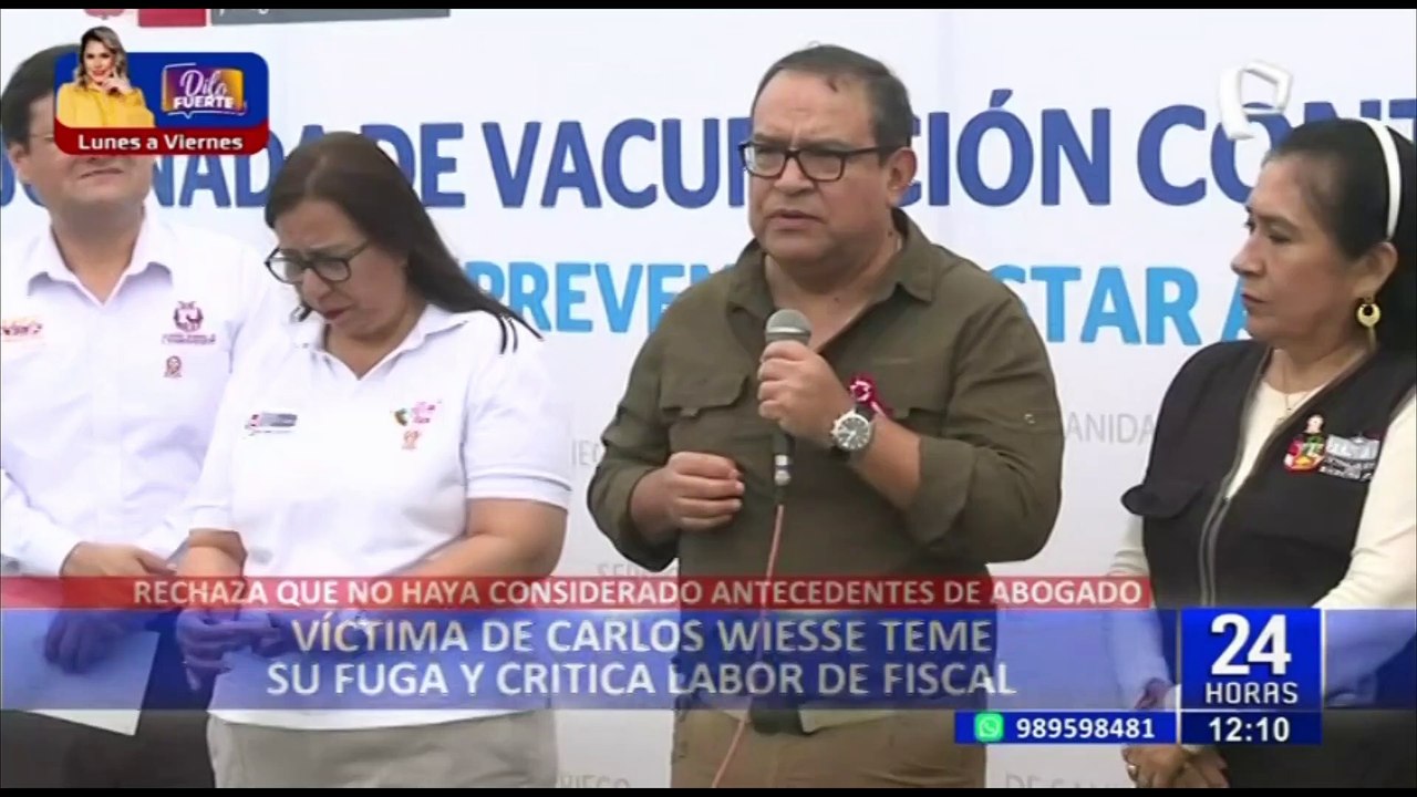 Chiclayo: Premier Otárola supervisa vacuna a ga...